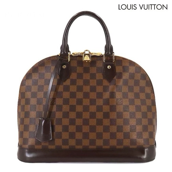 Authentic Louis Vuitton Alma Damier ebene MM NEW - Picture 9 of 9